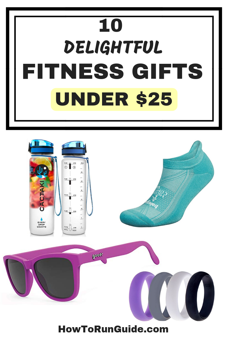 10 Delightful Women's Fitness Gifts Under $25